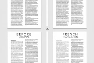 translate french to english and write engaging content