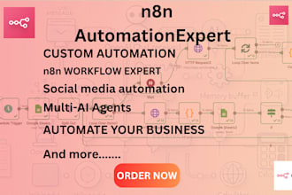 be your n8n automation expert for custom workflow ai agents