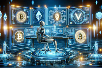 develop crypto trading bot, ai trading bot, arbitrage trading bot, hft bot