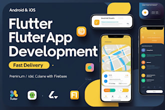 develop fast, scalable flutter mobile apps for android and ios using firebase