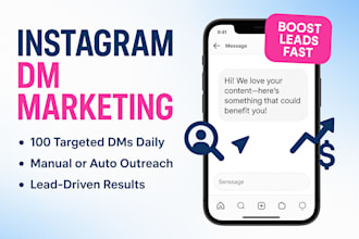 send instagram dm message instagram ads marketing promotion auto responder