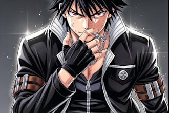 draw nsfw,sfw fanarts, anyone in cool cell shaded anime fast
