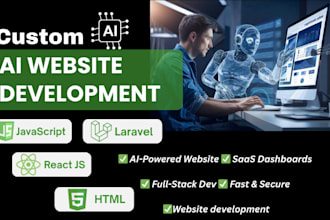 create ai website development ai chatbot as a full stack developer ai mobile app