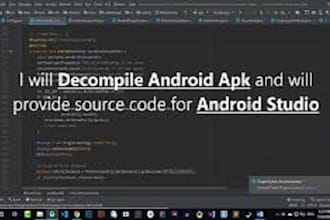 decompile android apk and give you source code