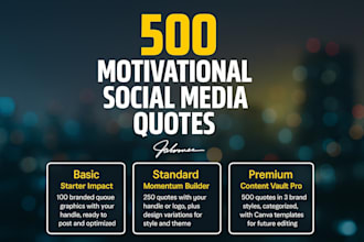 create custom branded quote graphics for your social media