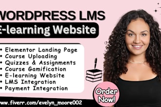build wordpress lms website learndash tutor lms learning membership website