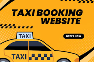 create taxi booking website