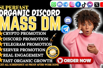 send discord mass dm to your targeted server or audience