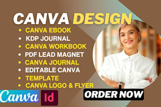 editable canva ebook design canva flyer,book formatting lead magnet workbook KDP