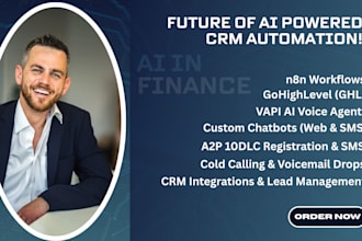 gohighlevel chatbot vapi ai agent crm ghl automation a2p 10dlc cold calling n8n