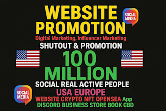 promote and advertise website, crypto, nft, token, affiliate link and opensea