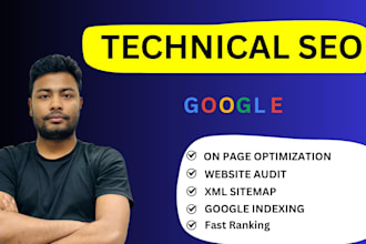 do website audit technical SEO and competitor analysis for google ranking