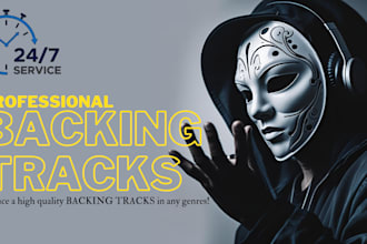 make backing track, instrumental or remake song in any genre