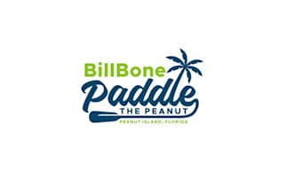 design paddle peanut sup event logo