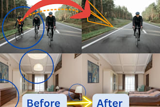 add or remove object people person from images