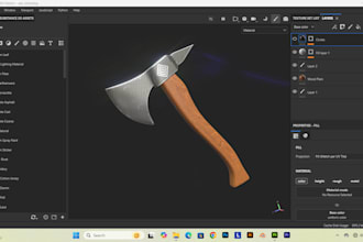 texture your 3d model in substance painter