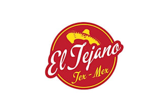 design colorful unique restaurant and bar logo