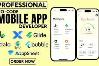 build weweb xano supabase glide adalo softr flutter bubble appsheet airtable app