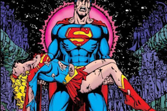 restore vintage comic cover and page