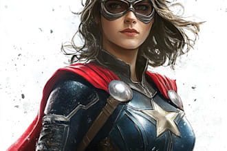 draw comic book illustration with comic book illustrator