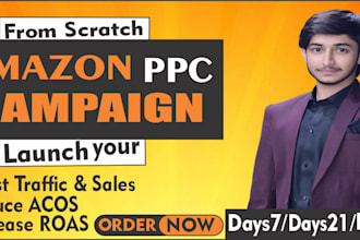 setup, optimize and manage your amazon PPC campaign ads
