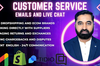 do customer service and support via email and live chat