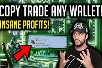 build volume bot, copy trade bot, market maker bot, arbitrage bot, solana bot