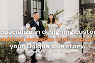 design wedding website rsvp registry digital invitation save the date