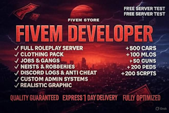 create a perfect fivem roleplay server