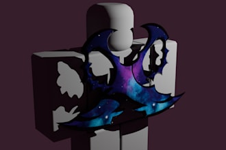 make high quality roblox clothing ugc accessories for r15 r6 roblox avatar