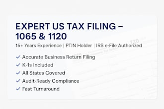 file your partnership or corporation tax return 1065 or 1120 or 1120s