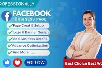 create, setup and optimize impressive facebook business page