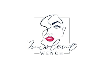 make insolent wench beauty logo an edgy blog and retail site