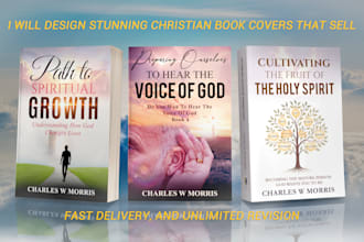 design a professional christian book cover
