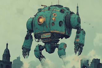 make a warhammer illustration