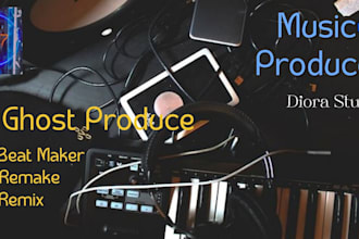 ghost produce professional edm or future bass music for you within 3 days