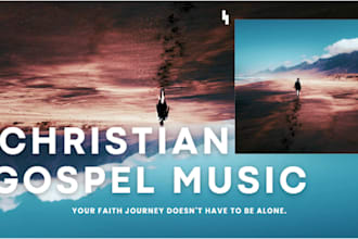 do organic gospel music video promotion on a leading christian playlist