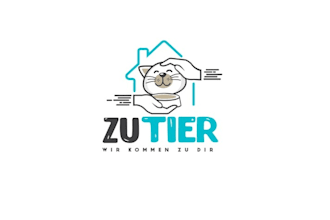 design animal care delivery service logo