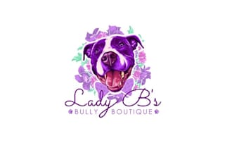 design chic dog clothing boutique logo