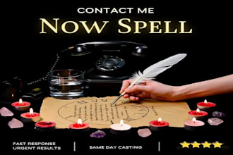 cast powerful call me, text me and make your ex reach out love spell
