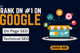 optimize website onpage technical SEO service wordpress shopify