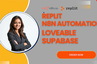 build replit app n8n automation replit chatbot loveable ai supabase replit fix