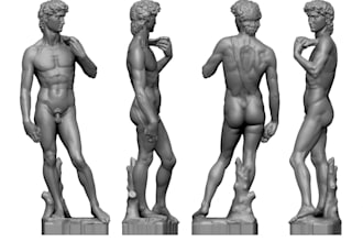 professional 3d sculpt, head models, faces, 3d bust, figure toy for 3d printing