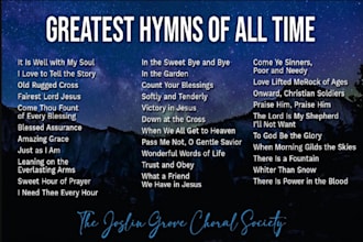 curate a soul stirring christian gospel playlist