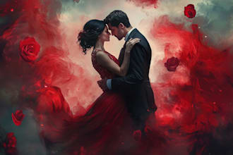 design professionally fantasy erotica or romance book cover