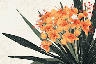 paint any hand drawn watercolor illustration