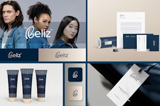 do timeless modern minimalist business logo with brand identity and branding kit