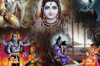 write powerful spiritual content about lord shiva and his divine stories
