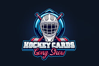 design hockey cards podcast logo