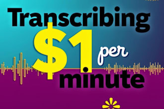 do fast and accurate transcription for your audio or video